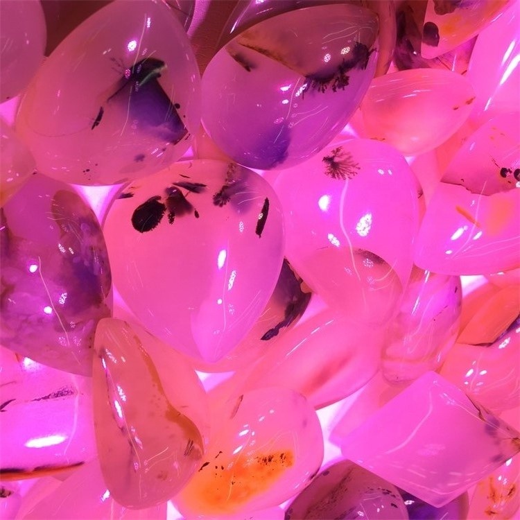 Cherry Blossom Agate Gemstone Cabochons Cherry Blossom Agate Loose Gemstone Cabocho CabochOn foar sieraden 39