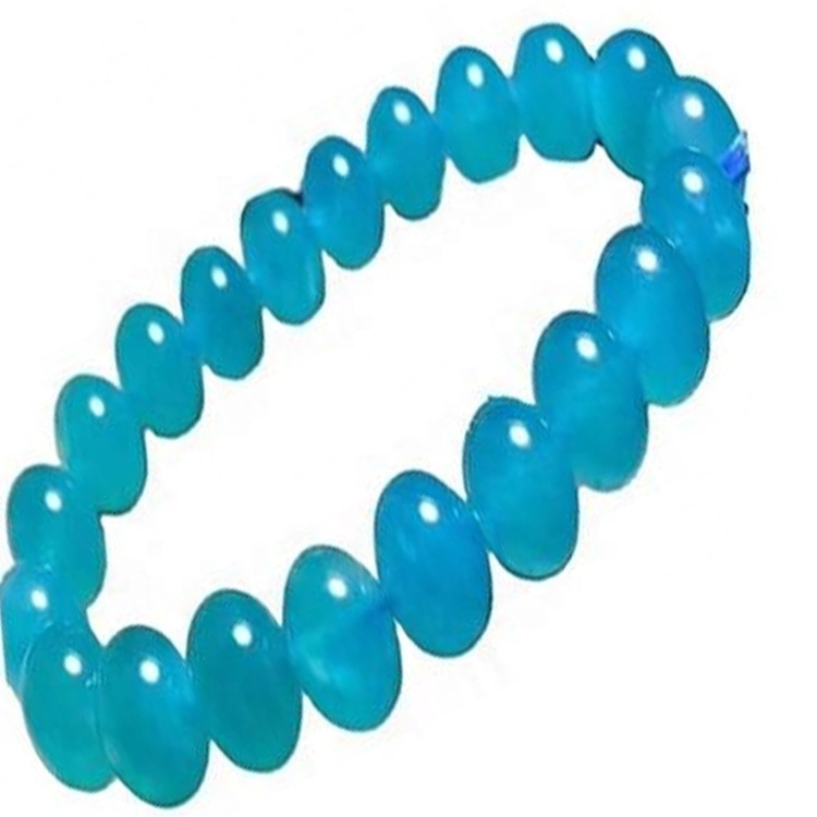 Heildverslun Colorful Amazonite Gemstone Stillanleg vír bangle armband 30