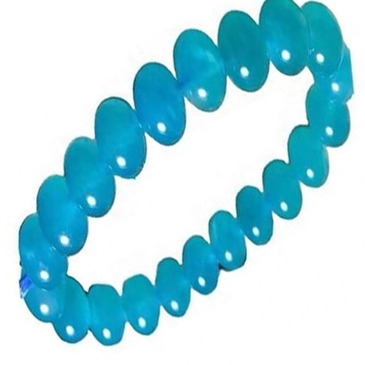 Heildverslun Colorful Amazonite Gemstone Stillanleg vír bangle armband 34