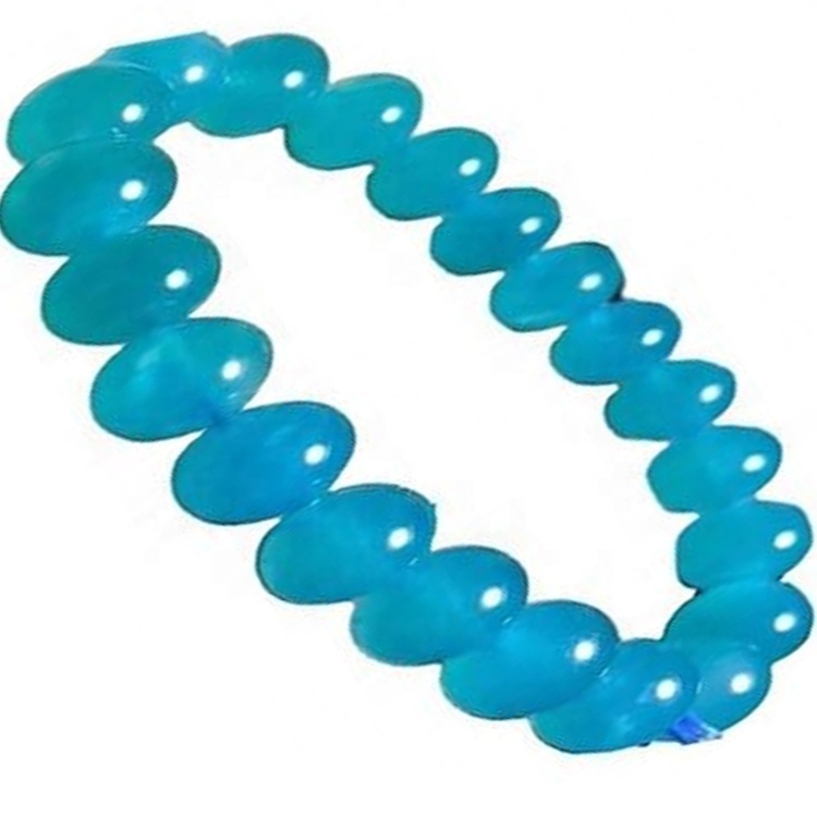 Heildverslun Colorful Amazonite Gemstone Stillanleg vír bangle armband 32