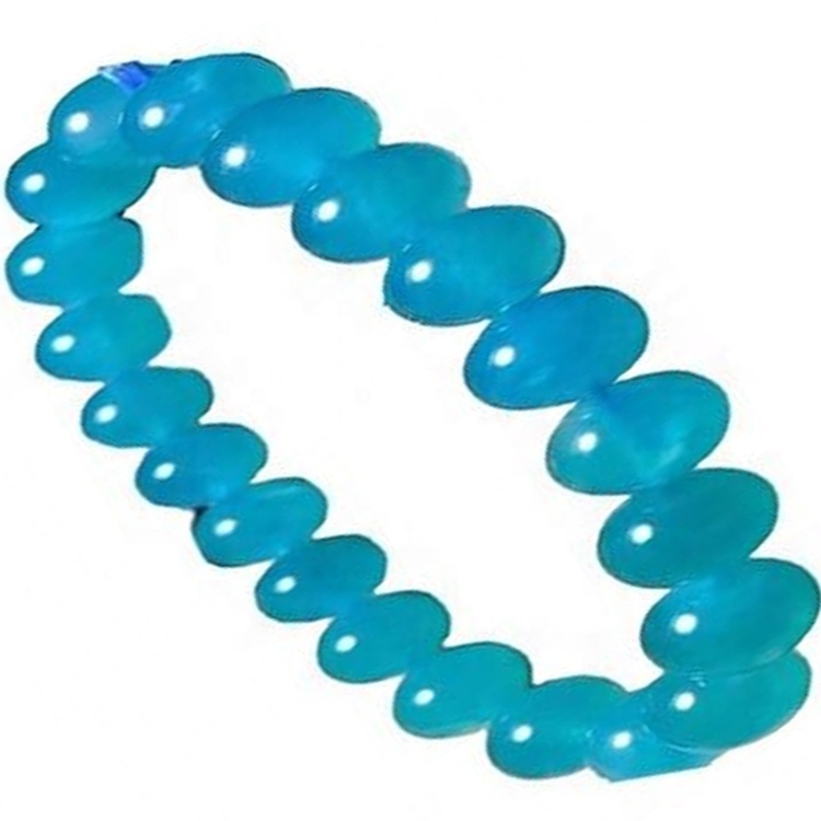 Heildverslun Colorful Amazonite Gemstone Stillanleg vír bangle armband 36