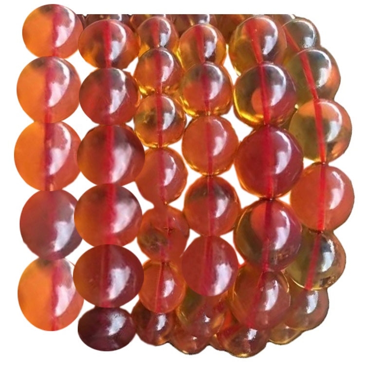 Baltico Amber Braccialetto ANKLET Adulto 14-27 cm Dimensioni Natural Amber Amber Amber Amber Anklet Safe Sicuro Gioielli Amber Baltico lucido annodato 26