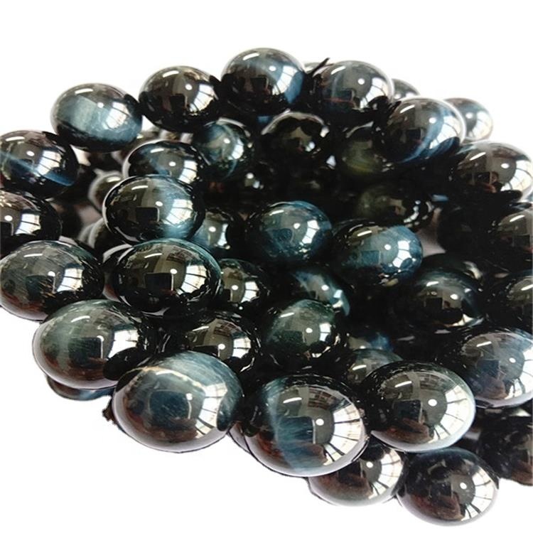 Új divat férfi stílusú natúr színes tigrisszem kerek gyöngyök karkötők hogy nagykereskedés 30