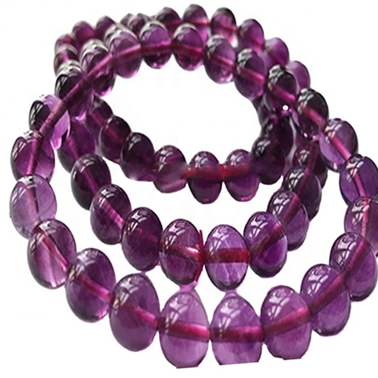 பெண்களுக்கான சிறந்த வண்ண அமேதிஸ்ட் மணிகள் கொண்ட வளையல் 36