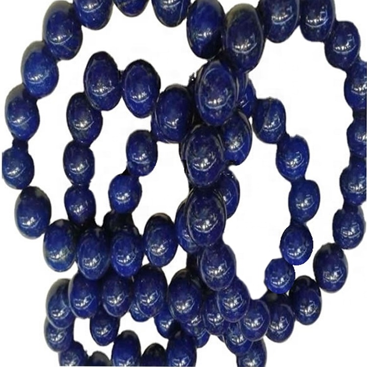 Lapis Lazuli Beads3 mm de 4 mm 6 mm 8 mm 10 mm 12 mm 14 mm redondo azul plátelo de lapis 34