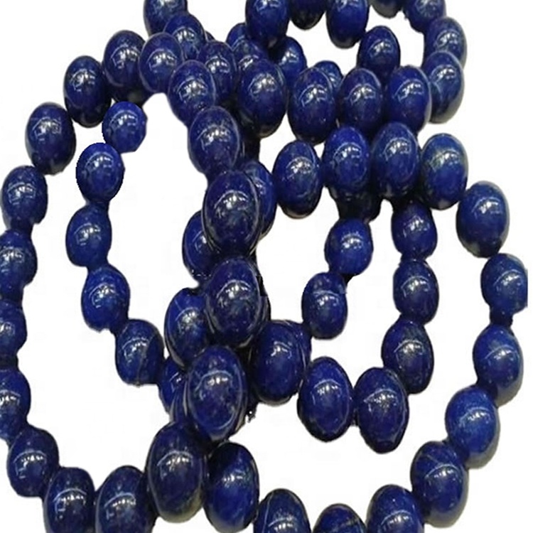 Lapis Lazuli Beads3 mm de 4 mm 6 mm 8 mm 10 mm 12 mm 14 mm redondo azul plátelo de lapis 38