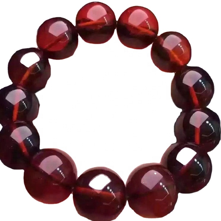 Nha 17.5mm gburugburu beads kacha elu amba na-ere mgbaaka gemstones 30