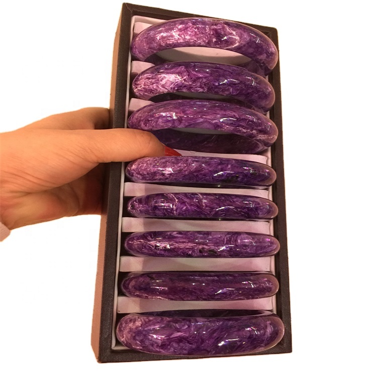100% natuurlijke charoite armband klantkwaliteit om natuurlijke donkere paarse charoite armband ziel steen sterk fysiek emotioneel te maken 34