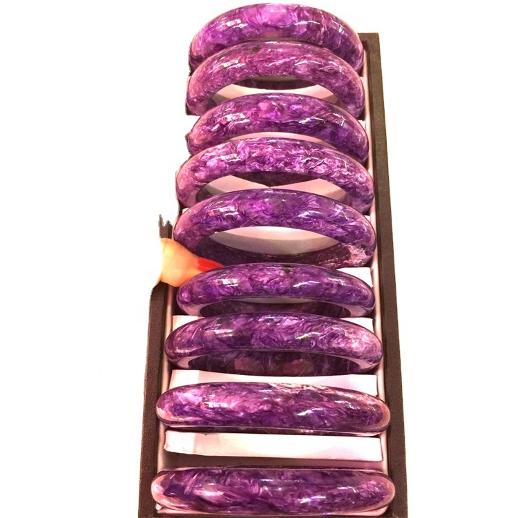 100% natuurlijke charoite armband klantkwaliteit om natuurlijke donkere paarse charoite armband ziel steen sterk fysiek emotioneel te maken 38