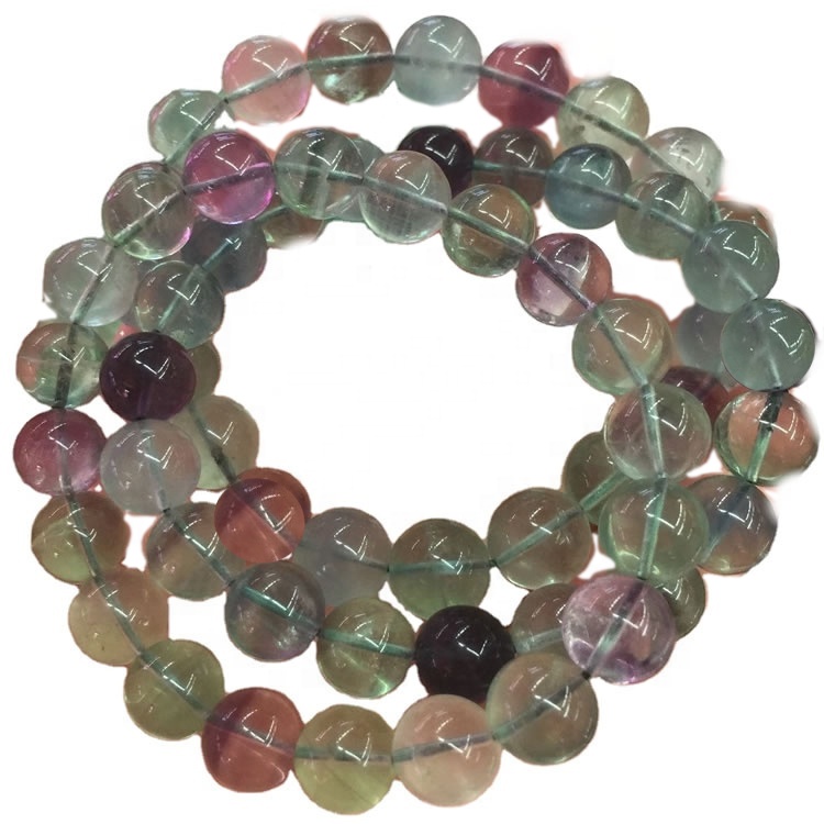 Groothandel bule fluoriet kralen kostbare stenen kralen armbanden 32