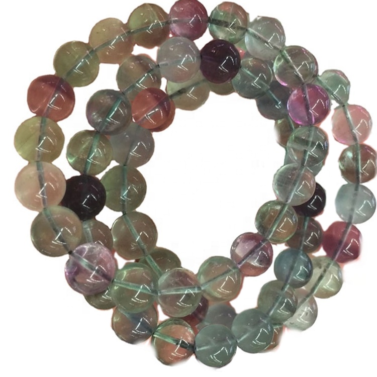 Groothandel bule fluoriet kralen kostbare stenen kralen armbanden 34