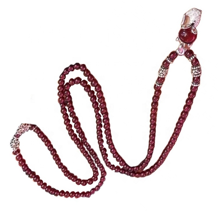 Ugbo ọla ọcha ọla ọcha ọla ọcha ọla ọcha ọla ọcha na olu aaa 4mm garnet gburugburu beads 31