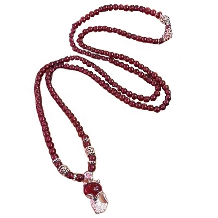 Ugbo ọla ọcha ọla ọcha ọla ọcha ọla ọcha ọla ọcha na olu aaa 4mm garnet gburugburu beads 33