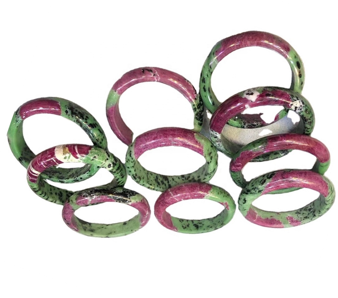 Բնական գույնի պատերազմող պետություններ ժամանակաշրջանը Ruby Bangle Զարդերի դիզայներ Ruby Bangle ձեռնաշղթա զարդեր ձեռագործ ձեռնաշղթա 28