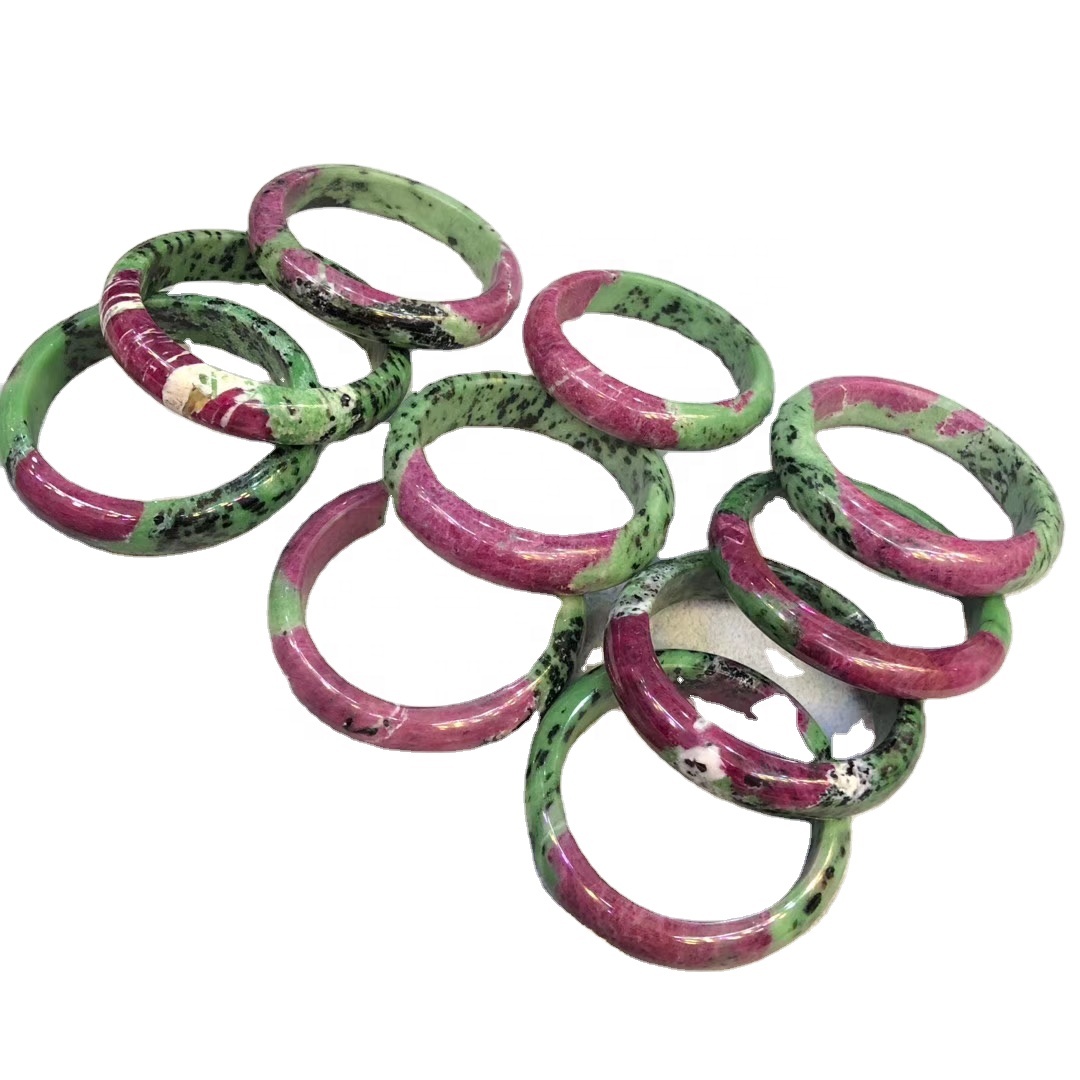 Բնական գույնի պատերազմող պետություններ ժամանակաշրջանը Ruby Bangle Զարդերի դիզայներ Ruby Bangle ձեռնաշղթա զարդեր ձեռագործ ձեռնաշղթա 30