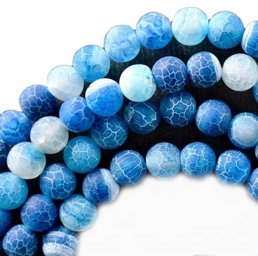 Agate okwute na-acha anụnụ anụnụ na-acha anụnụ anụnụ 35