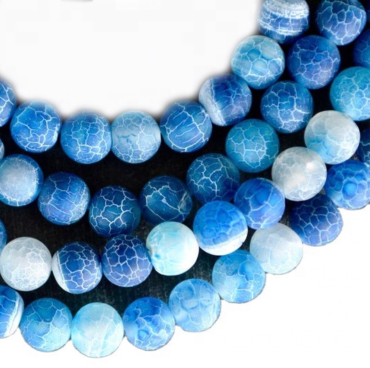 Agate okwute na-acha anụnụ anụnụ na-acha anụnụ anụnụ 39