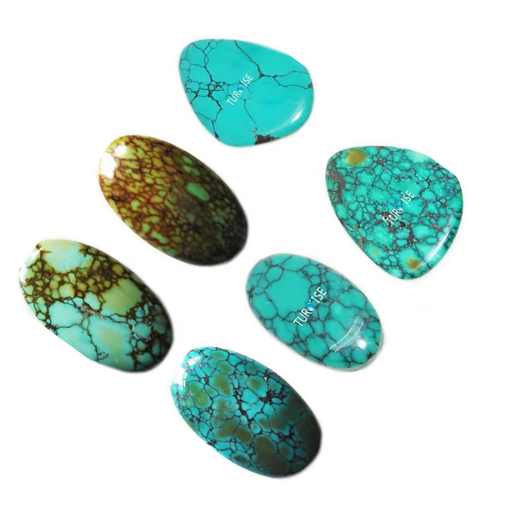 Turquoise Rodochon Turquoise Gemstone n'ezie Gemsstone ahịa rụrụ arụ na-adịghị mma 41