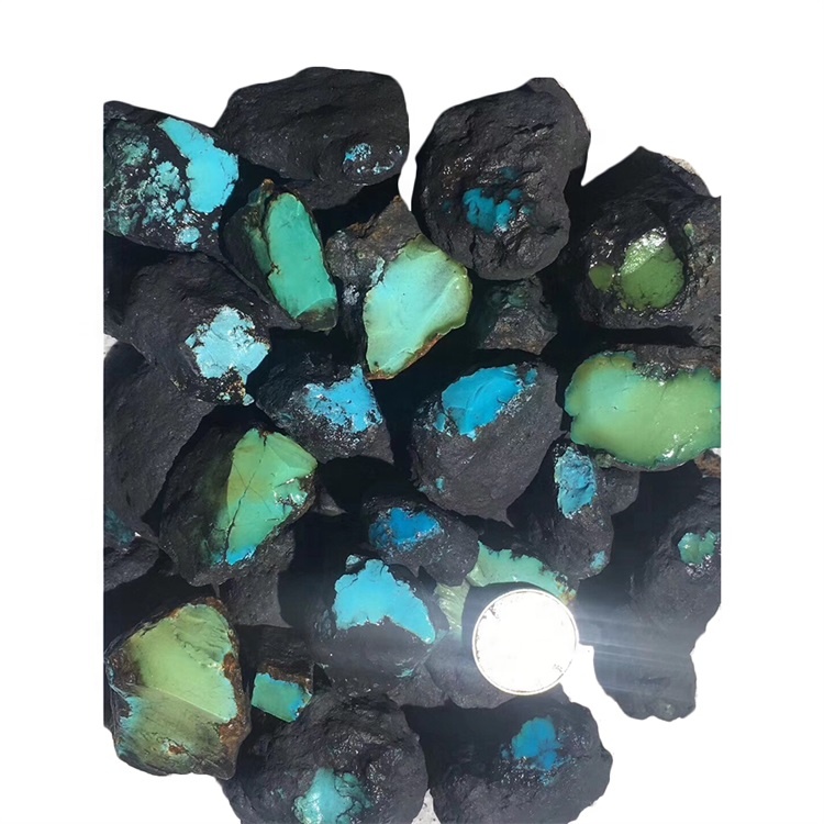 Chinese turkoois edelgesteentes turkoois Spiderweb edelsteen ruwe 7