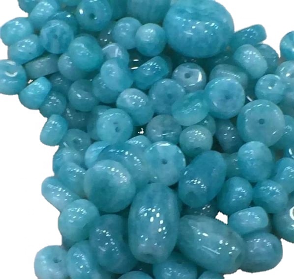 ਐਕਵਾ ਨੀਲੇ ਡਰੱਮ ਮਣਕੇ loose ਿੱਲੇ ਰਤਨ ਨੂੰ ਥੋਕ ਬਣਾਉਂਦੇ ਹਨ 11