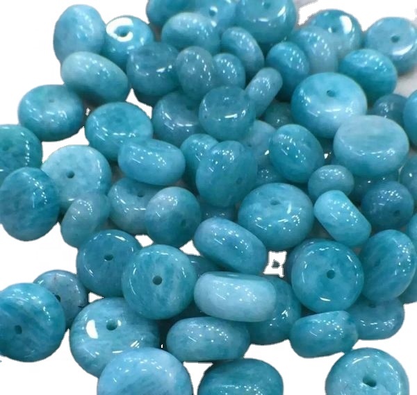 ਐਕਵਾ ਨੀਲੇ ਡਰੱਮ ਮਣਕੇ loose ਿੱਲੇ ਰਤਨ ਨੂੰ ਥੋਕ ਬਣਾਉਂਦੇ ਹਨ 13