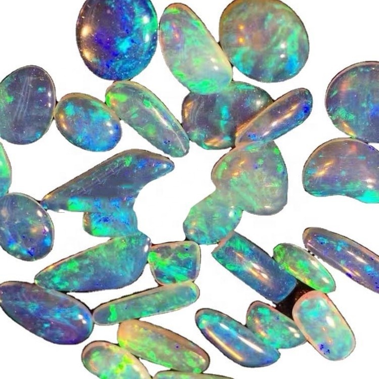 ਨਿਰਮਾਤਾ ਕੁਦਰਤੀ ਇਥੋਪੀਅਨ ਓਪਲ ਈਸਿਓਪੀਆਈ ਕੈਬੋਨ ਅਕਾਰ ਅਤੇ ਗਹਿਣਿਆਂ ਦੇ loose ਿੱਲੇ ਲਈ ਆਕਾਰ 39