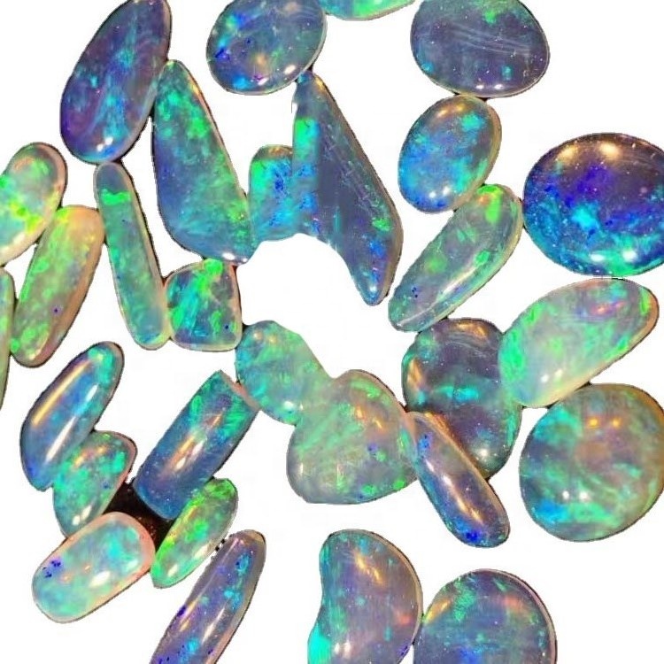 ਨਿਰਮਾਤਾ ਕੁਦਰਤੀ ਇਥੋਪੀਅਨ ਓਪਲ ਈਸਿਓਪੀਆਈ ਕੈਬੋਨ ਅਕਾਰ ਅਤੇ ਗਹਿਣਿਆਂ ਦੇ loose ਿੱਲੇ ਲਈ ਆਕਾਰ 41