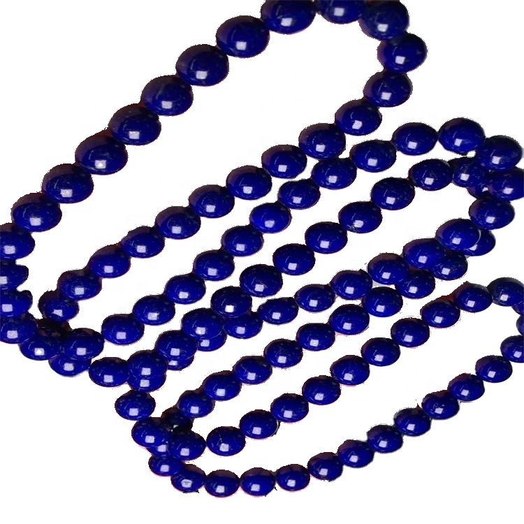 Akpụkpọ anụ lapis lazuli eke dị iche iche maka nhọrọ A na-ere ya ihe dịka 16 inch Strand 37