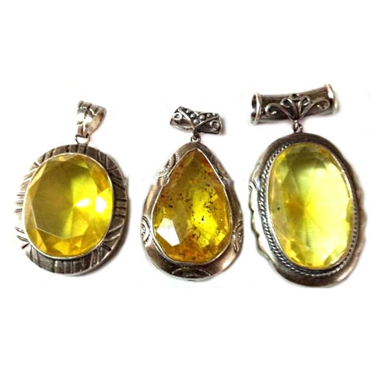 Mote Natural Amber Anheng Halskjede 13