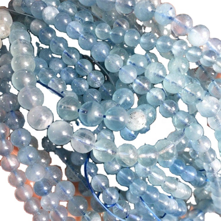 သဘာဝငါော်င်ပတ်ပတ်လည်ပုတီးအဝန်းပတ်ပတ်လည်စွမ်းအင် Gemstone DIY လက်ဝတ်ရတနာလုပ်ခြင်းအတွက်ပုတီး 33