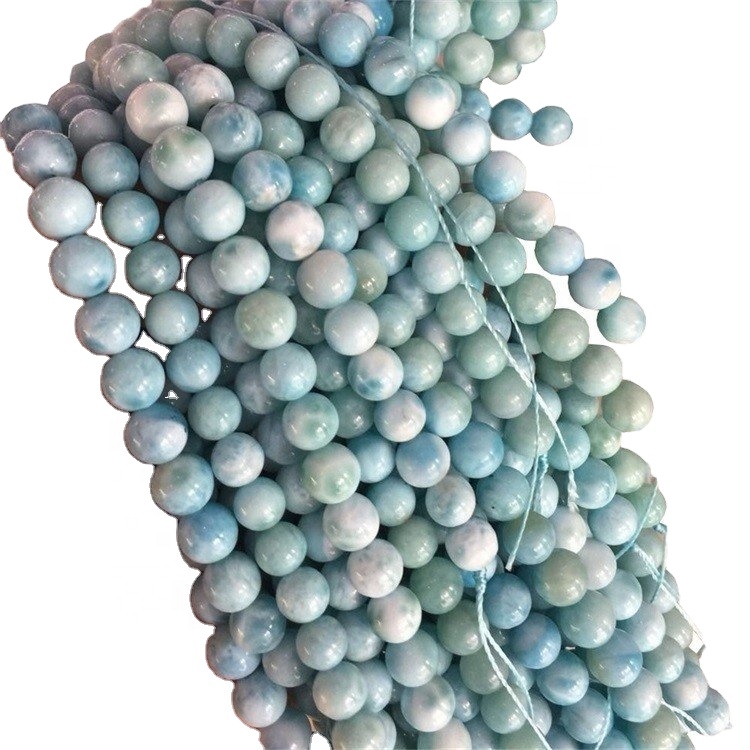 批发天然拉米尔圆珠宝石串 28