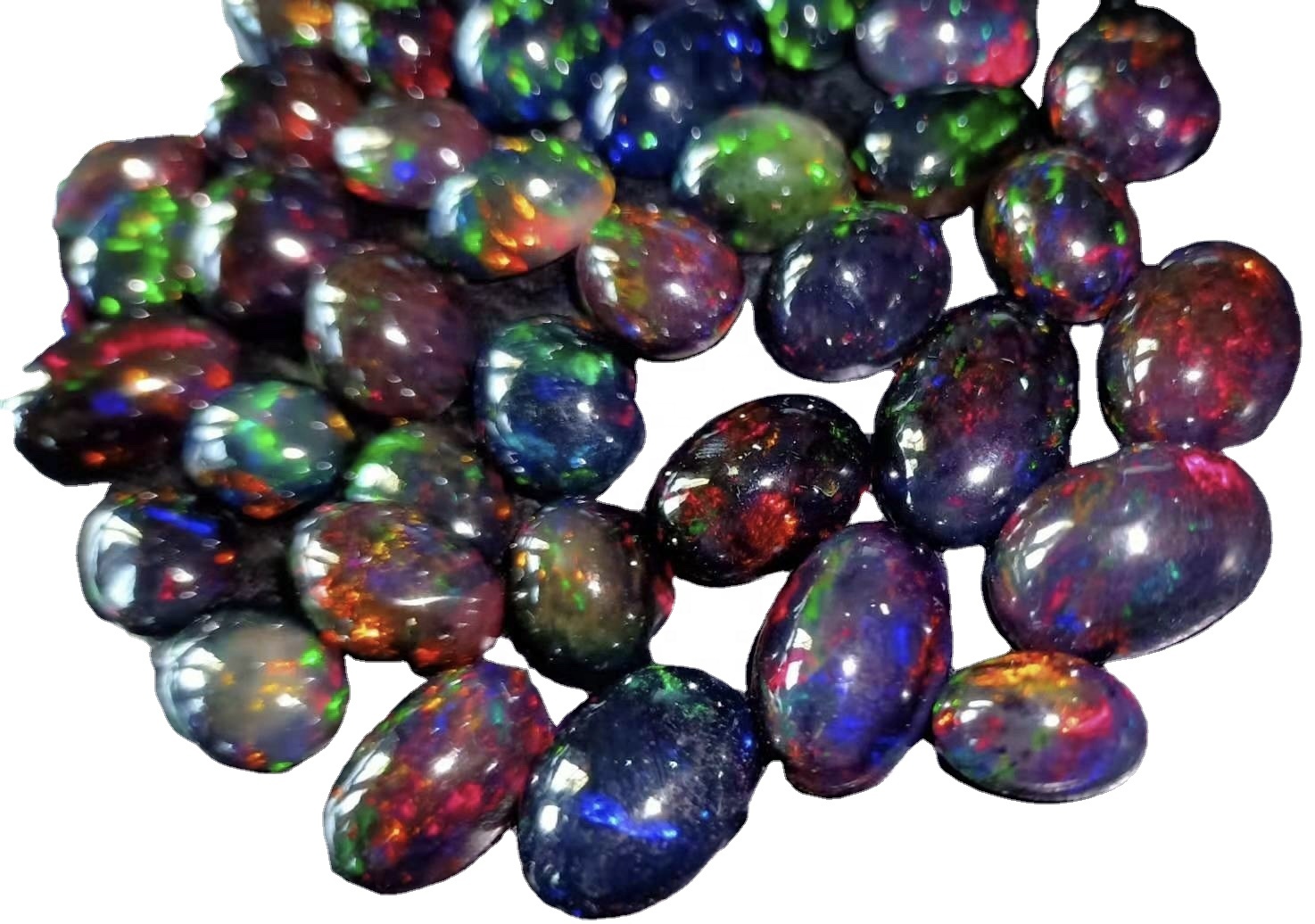 Естественный австралийский опал гладкий овальный свободный драгоценный камень австралийский опал кабошон 37