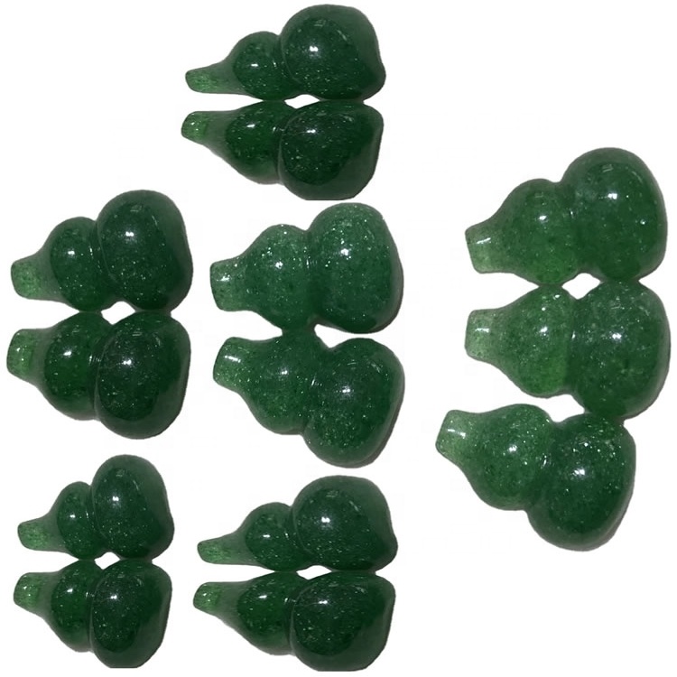 STALE yashil rang qulupnay kvarts gemstone Cucurbitt Cucurbit Cococon ulgurji savdo 39