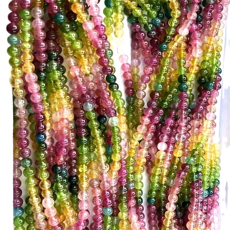 Populaarne looduslikult Tourmaline Rubellite Apürite Beads Strings TOURMALINE RUBELITE APYRITE 15