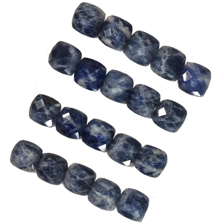 គ្រឿងអលង្ការ Sodalite King Sodalite SpaceDed Sealled បានធ្វើឱ្យការផ្គត់ផ្គង់ត្បូងពេជ្ររលុង 38