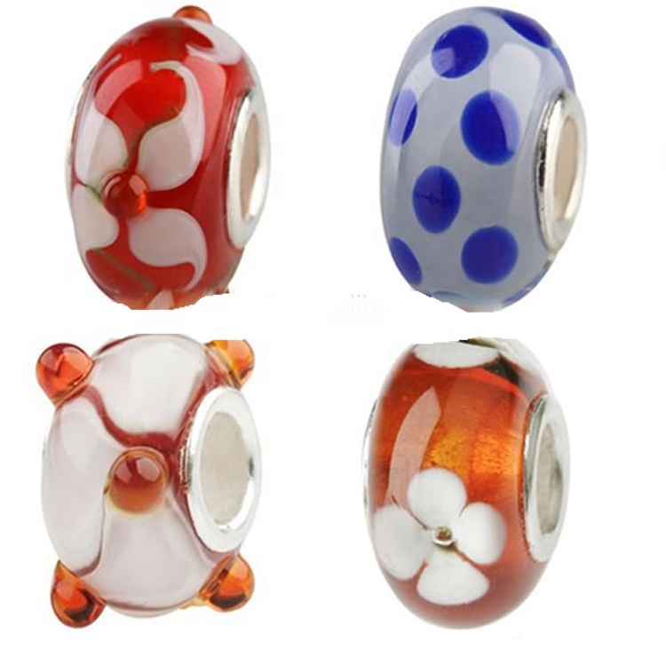 Silver emaye cham ajan Ewopeyen pèl CN gua 26 zh 11