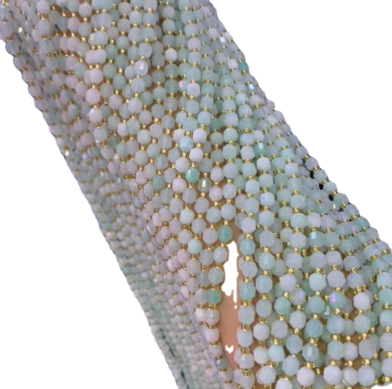 アクアマリンビーズハイグレード宝石ラウンドルースビーズ6mm 8mm 10mmのバルクロットオプション 33