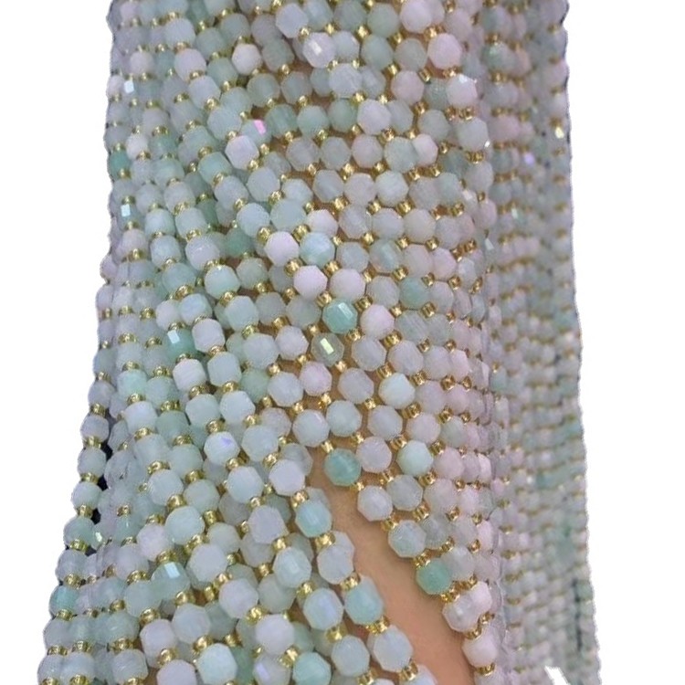 アクアマリンビーズハイグレード宝石ラウンドルースビーズ6mm 8mm 10mmのバルクロットオプション 41