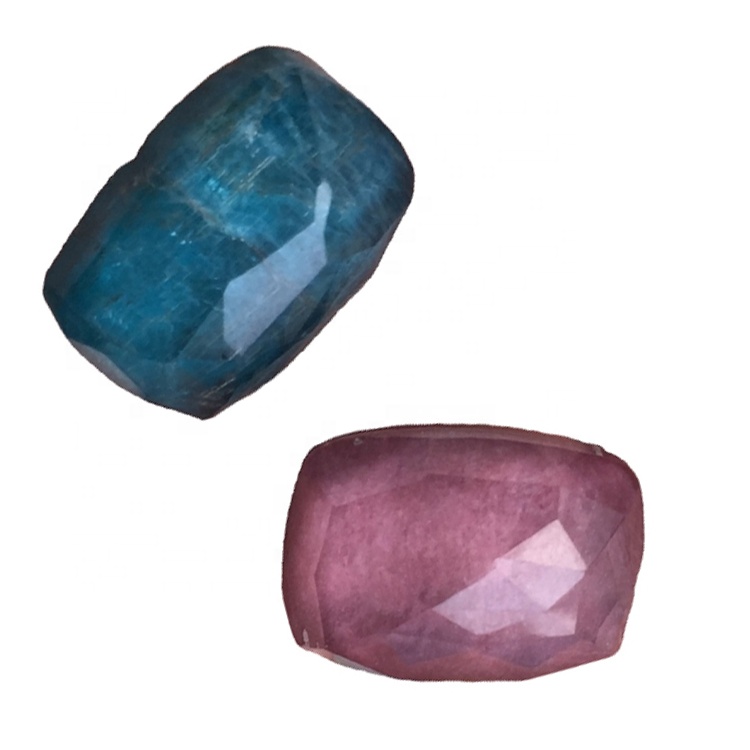 Faceted Crystal Quartz Gemstone Cabochons தளர்வான ரத்தின 39