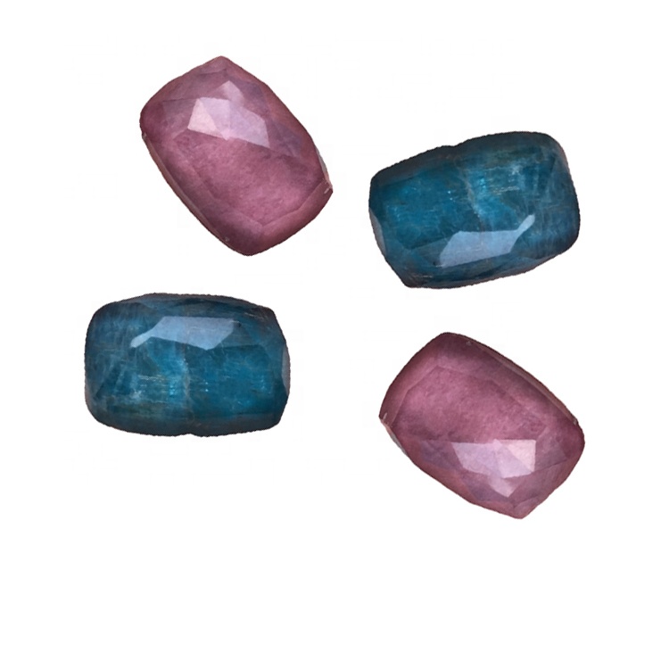 Faceted Crystal Quartz Gemstone Cabochons தளர்வான ரத்தின 41