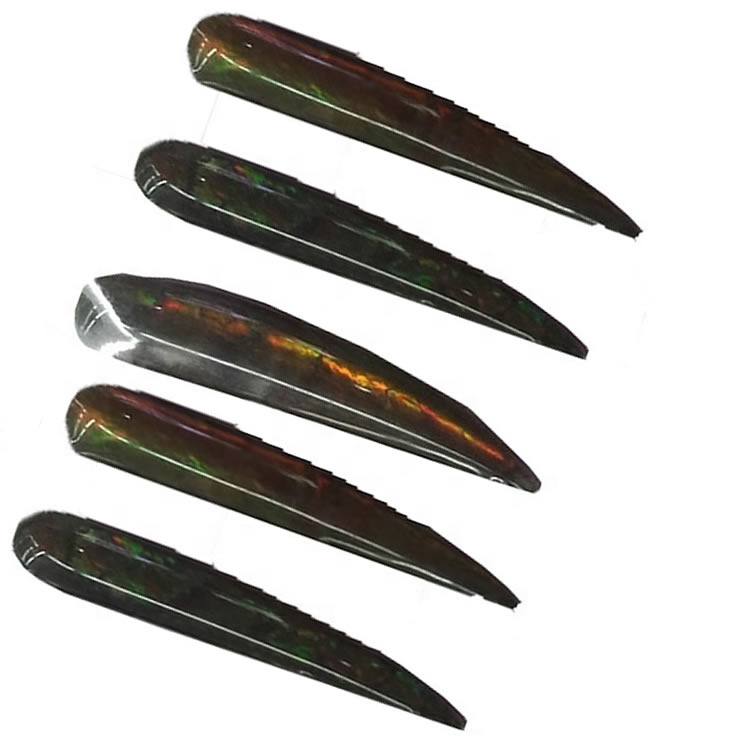 Looduslik ammolite opaal lahti Gemstone cabochon ehteid 39