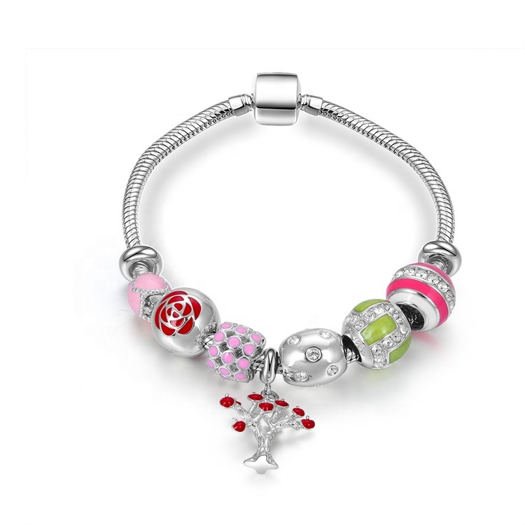 클래식 새로운 스타일 925 스털링 실버 팔찌 7