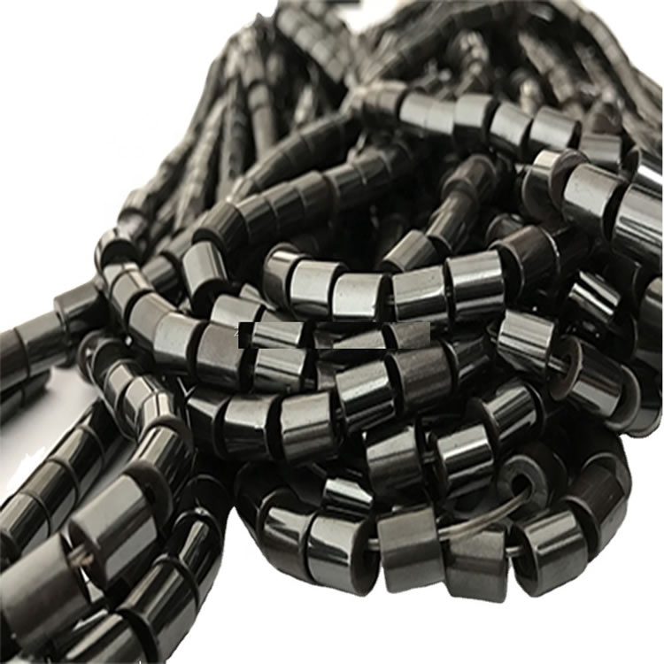 ematit heishi pèl kolye bijou fè wholesale 30