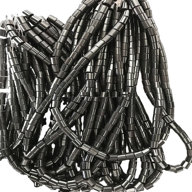 ematit heishi pèl kolye bijou fè wholesale 34