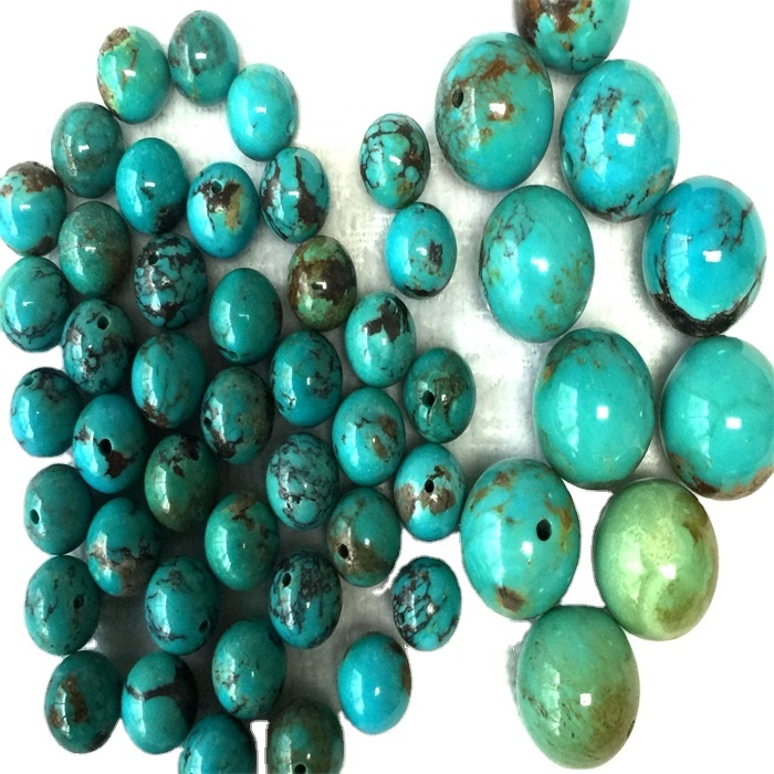 Wholesale 6mm Naturaly Turquoise Round beads Zvishongo zvinogadzira chaiyo turquoise kutenderera beads gemstone 13