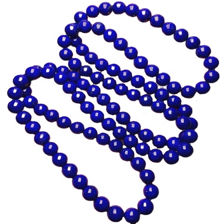 ការលក់ដុំថ្មដែលមានតំលៃថោកដែលមានតំលៃថោកមានតំលៃរលុងធម្មជាតិរលុង Lapis Lazuli អង្កាំសម្រាប់ការរកស៊ី 15