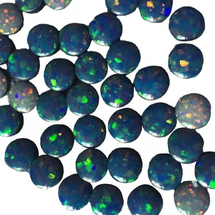 Safn (tvöfaldur andlit) Natural Eþíópíu Welo Cabochon Opal 41