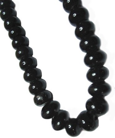 സ്വാഭാവിക കറുത്ത അഗേറ്റ് ജെംസ്റ്റോൺ അയഞ്ഞ മുദ്രകൾ 6 എംഎം 8 എംഎം 10 എംഎം റ round ണ്ട് ബീഡുകൾ 16 സ്ട്രോണ്ട് 37