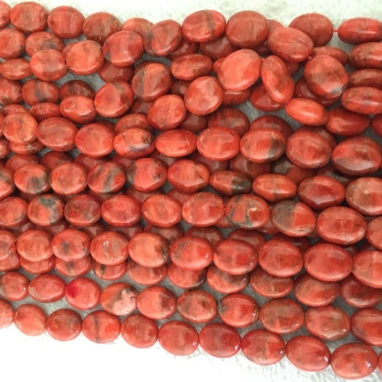 Stone di pietra di Cabochon curru di u Corru di u Top di Matazione di File Grossa Praticà Corale Gratuitu Prestitu Per Femma Gioielli 37