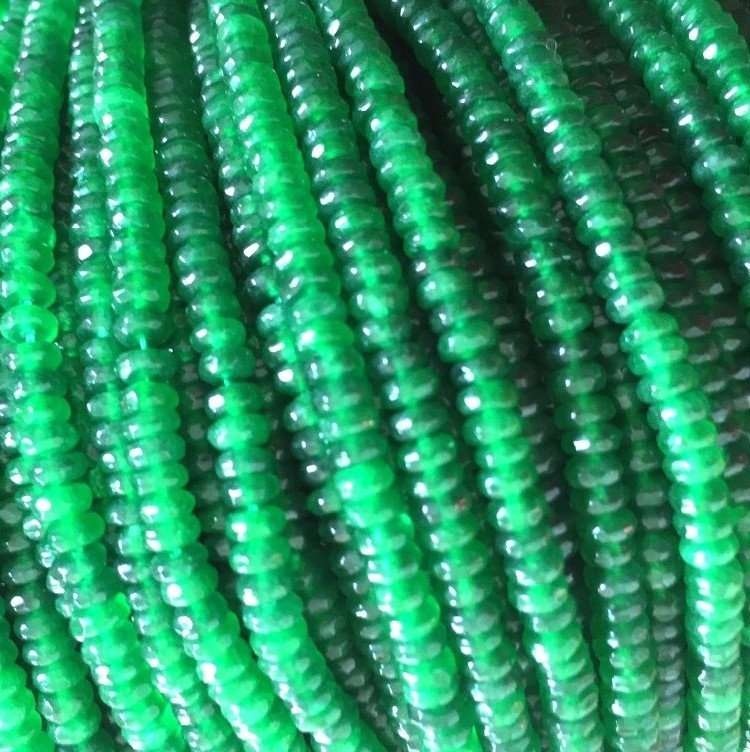 6mm 8mm 10mm 12mm 14mm 16mm 18mm 20mm unartificial lustrous apple green beads agate strand 34